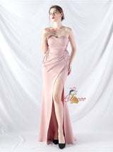 Mermaid Sweetheart Split Prom Dress