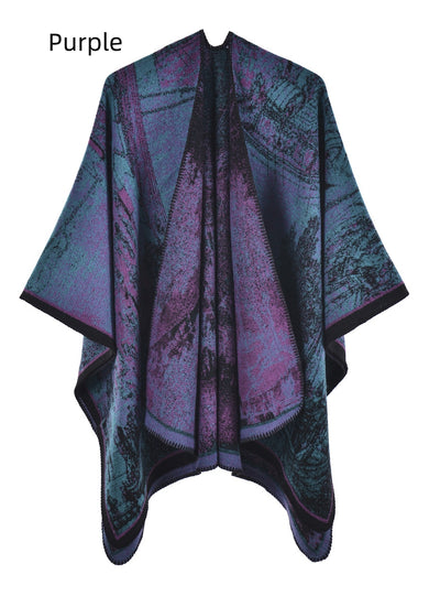 Ladies Shawl Warm Cardigan Cloak