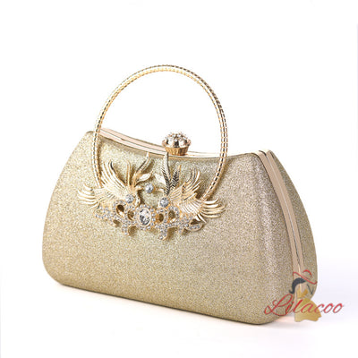 Diamond-encrusted Portable Dinner Bag