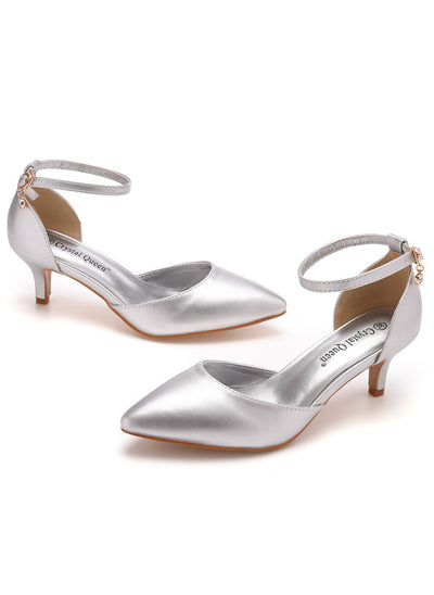 Low-heeled Pointed Sandals Wedding Shoes