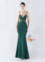 Sexy Mermaid Spaghetti Straps Prom Dress