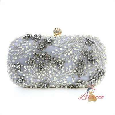 Hand-held Dinner Handmade Pearl Bag