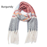Thickened Thick Tassel Ring Yarn Scarf