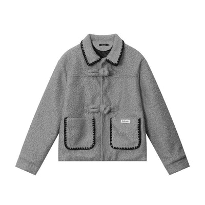 Lapel Small Fragrant Warm Coat