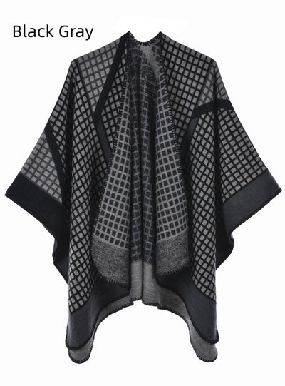 Ladies Scarf Shawl Warm Cloak