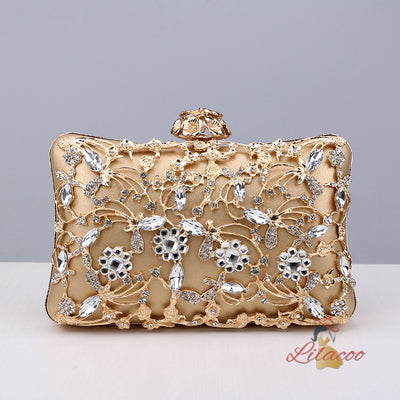 Ladies' Dinner Bag Encrusted Banquet Handbag