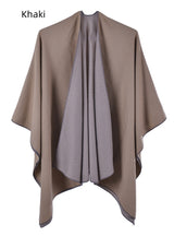 Warm Shawl Double-sided Cashmere Cloak