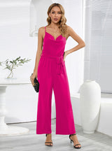Sexy Sleeveless Suspender Backless Jumpsuit