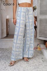 Bohemian Printed Casual Pants