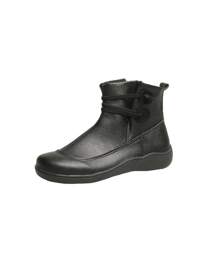 Women's Retro Sports Lace-up Booties