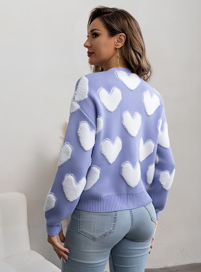 V-neck Cardigan Sweater Jacket