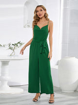 Sexy Sleeveless Suspender Backless Jumpsuit