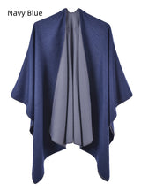 Warm Shawl Double-sided Cashmere Cloak