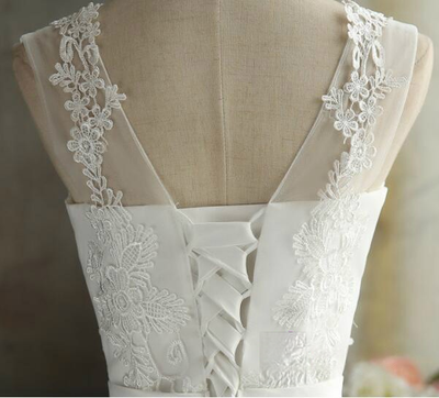 Gray Tulle Lace Homecoming Dress