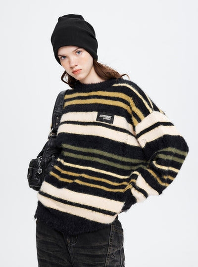 Autumn Winter Scoop Loose Sweaters