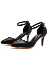 7 cm Thin-heeled Pointed Sandals