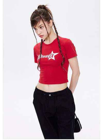 Slim Printed Short Sleeve T-shirt