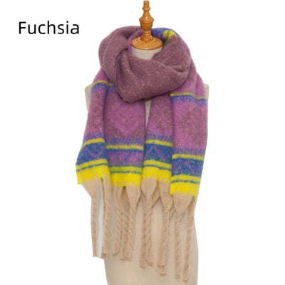Jacquard Coarse Beard Scarf