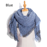 Thickened Shawl Prickly Square Scarf