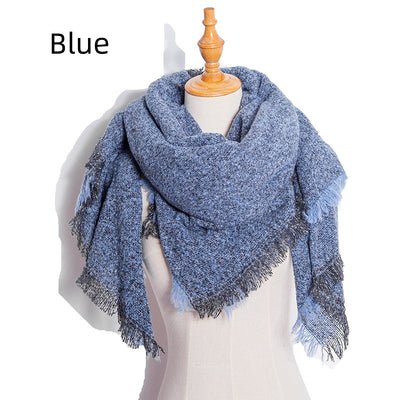 Thickened Shawl Prickly Square Scarf