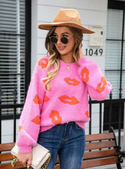 Round Neck Fashion Sweater