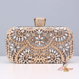 Vintage Banquet Diamond-encrusted Dinner Bag