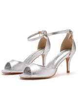7 cm Fishmouth High-heeled Sandals