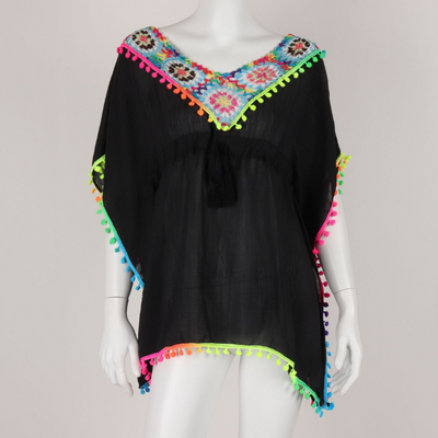 Average Size Retro Cotton Bikini Cover Up