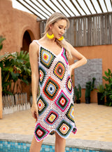 Hand Hook Woven Bohemian Sling Cover Up