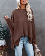 Polyester Pullover Sweater Top