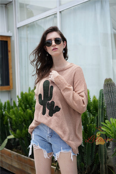 Round Neck Loose Plus Size Sweater