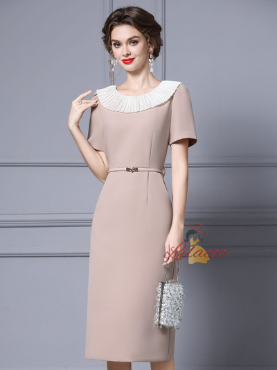 Short Sleeve Mother Of The Bride Dress