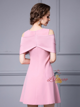 Red Straps Pearls Mother Of The Bride Dress