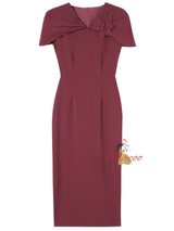 Black V-neck Beading Mother Of The Bride Dress