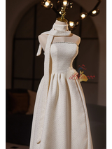 Sexy Ivory Strapless Beading Wedding Dress