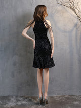 Mermaid Sequins Beading Party Dress