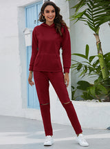 Padded Padded Hooded Sports Suit