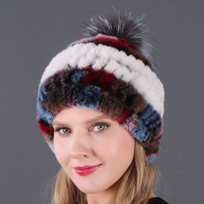 Fur Warm Wool Ball Hat Wool Hat