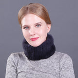 Winter Rex Fur Scarf Female Fur Scarf