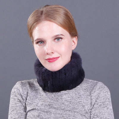 Winter Rex Fur Scarf Female Fur Scarf
