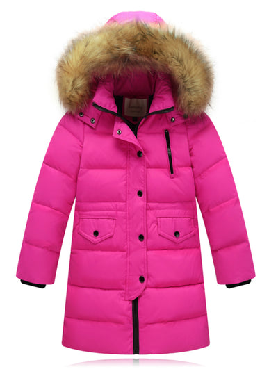 Winter Girls Thickening Warm Down Jackets Boys
