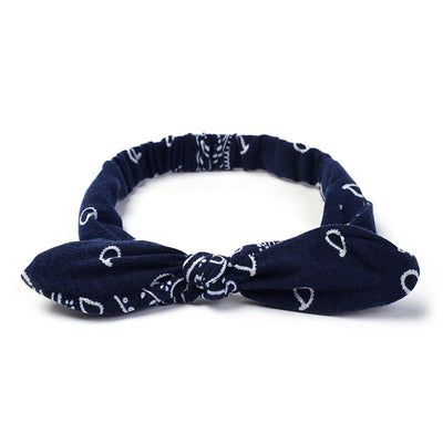 Women Suede Soft Solid Print Headbands