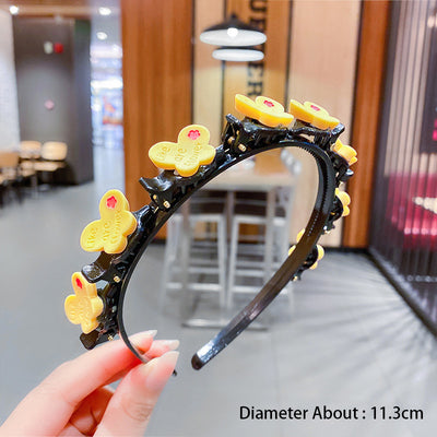 Cute Flower Hair Band for Girls Child Hair Clip