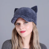 Cap Whole Skin Sheep Shearing Warm Ear Protection