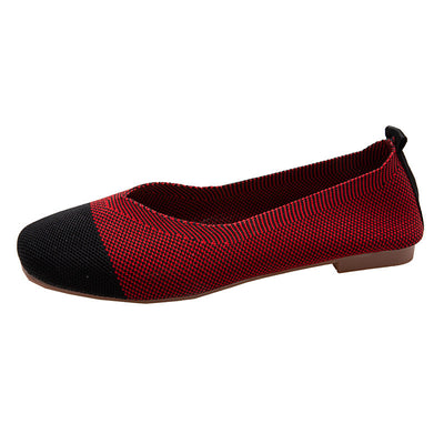 Women's Soft Bottom Knitted Shoes