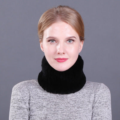 Winter Rex Fur Scarf Female Fur Scarf