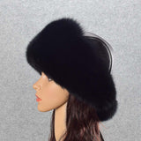 Fox Fur Hat Ladies Thicken Keep Warm