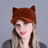 Cap Whole Skin Sheep Shearing Warm Ear Protection