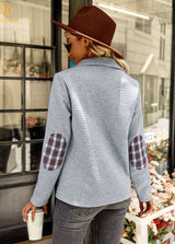 Women's Winter Stitching Top