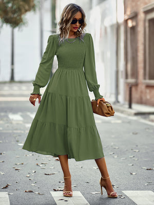 Leisure and Holiday Big Swing Dress